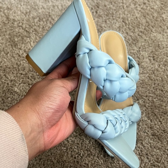 Braided blue mules - Picture 3 of 3